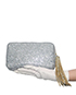 Twinkle Glitter Clutch, back view